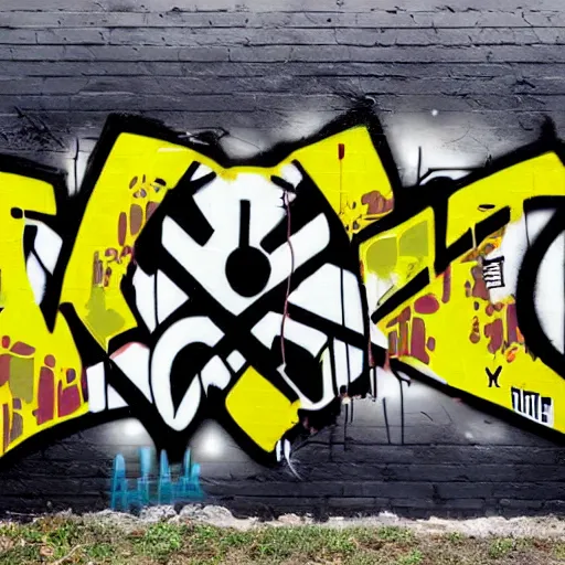 Image similar to graffiti Wu Tang Clan