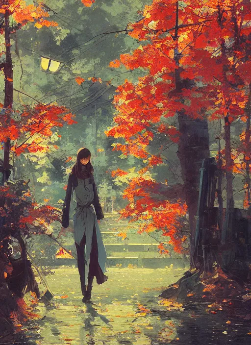 Prompt: by satoshi kon, ilya repin, lena aenami, shinji kimura