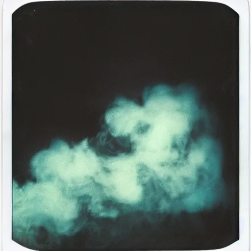 Image similar to polaroid of diamonds made from cotton candy, smoke, and clouds, mix, DADA collage, texture, lomography, fashion neon light in darkness