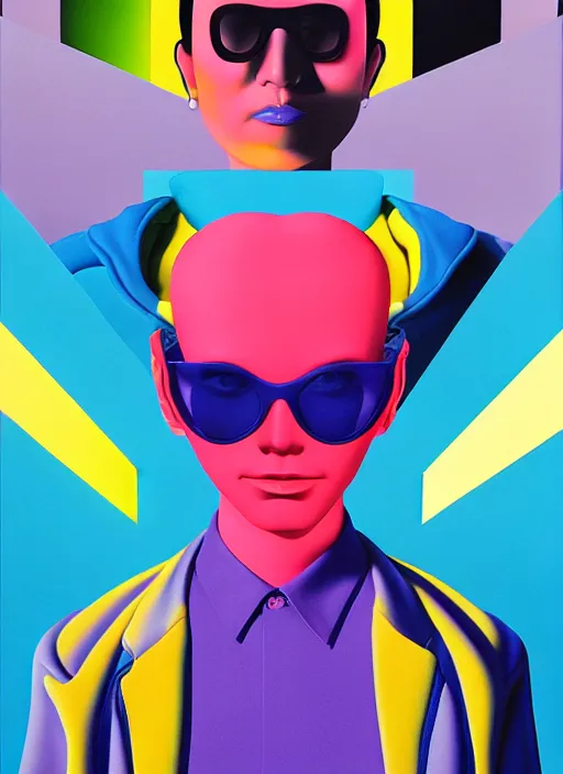 Image similar to balenciaga shades ad by shusei nagaoka, kaws, david rudnick, airbrush on canvas, pastell colours, cell shaded, 8 k, serien, moloe, mondoe, demesio, monteige, 3 ek, morettonim, derelio