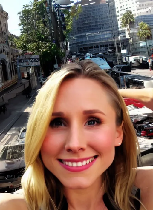 Prompt: pov, first - person - view, pov of a date with kristen bell