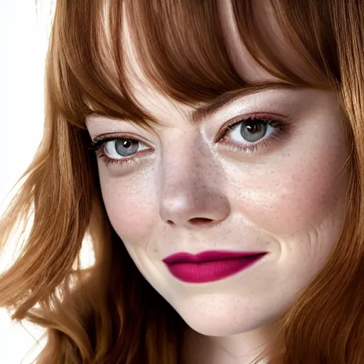 Image similar to emma stone with jewellary crown princess, sensual, beautiful soft light failling on her face, studio photography, nikon 3 5 mm portrait photography, ultra realistic