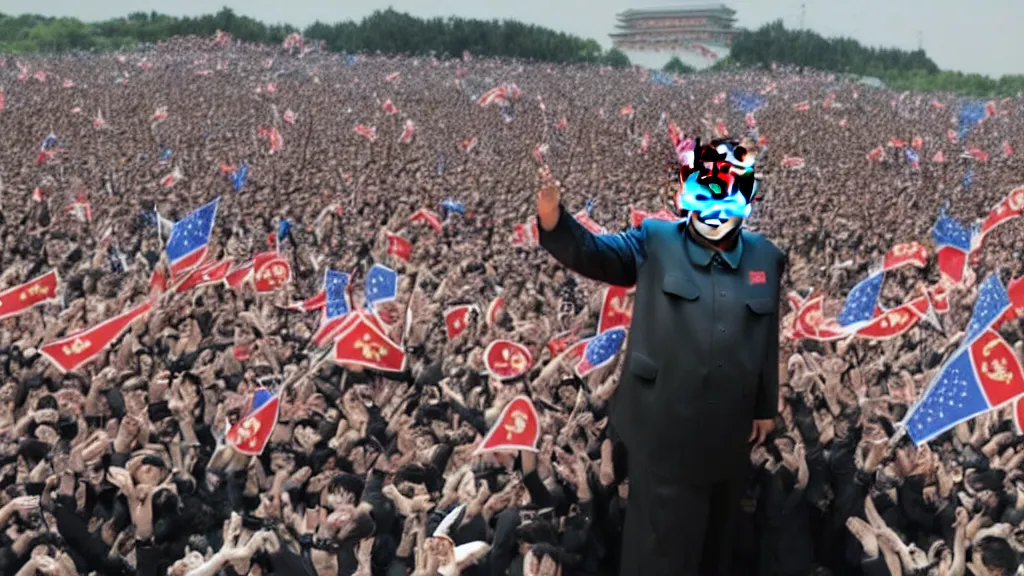 Image similar to Kim Jong-un invades united states