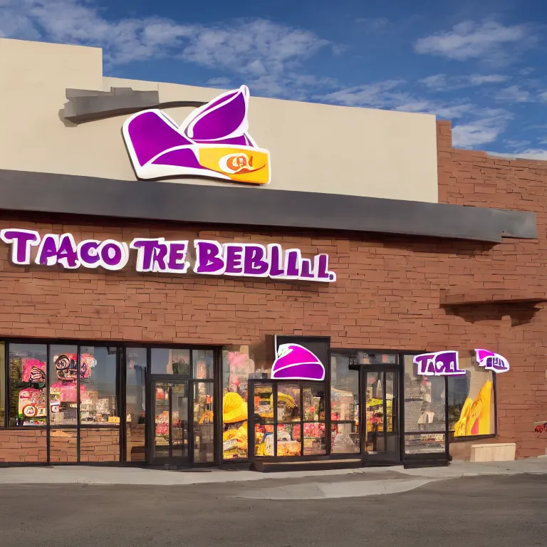 Prompt: taco bell crap taco, commercial photograph