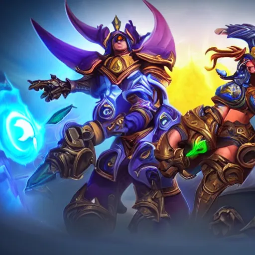 Prompt: the best heroes of the storm hero