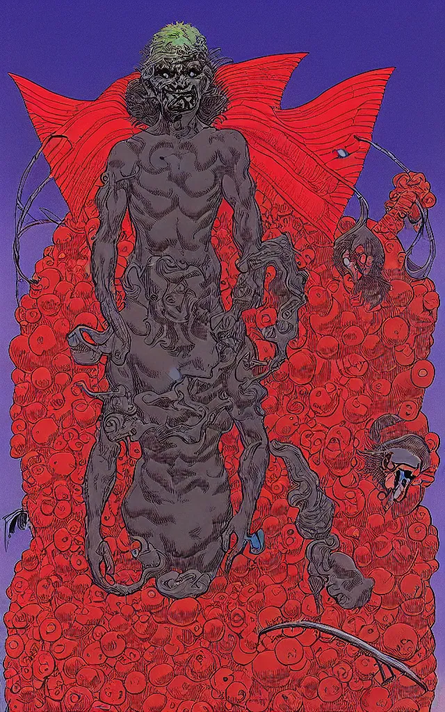 Image similar to the demonology of modern politics, by jean giraud