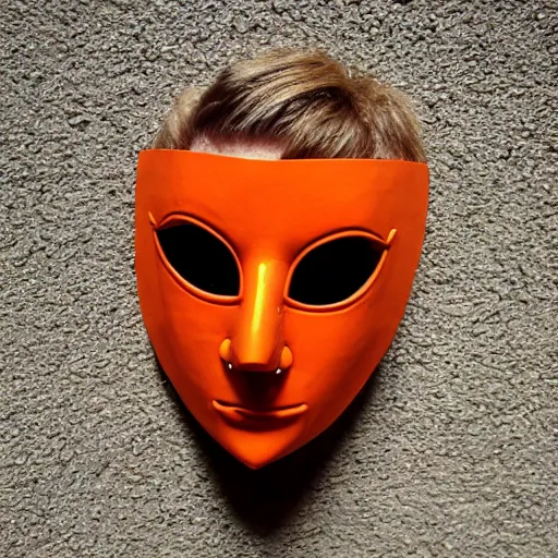 Image similar to orange gothic mask