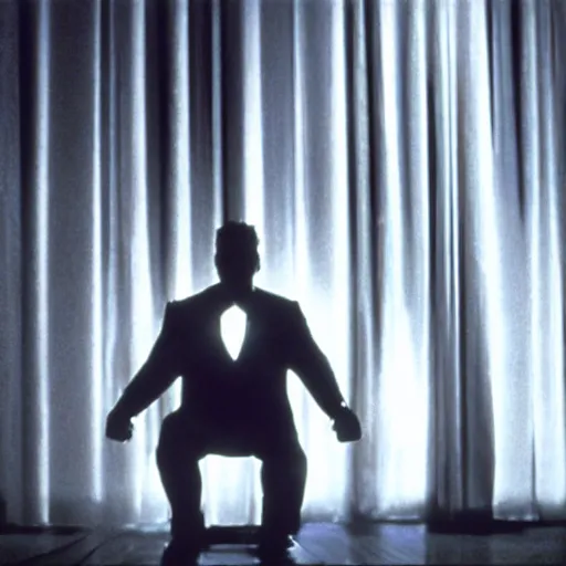 Prompt: movie still of super agent cyborg, cinematic composition, cinematic light, criterion collection, by david lynch