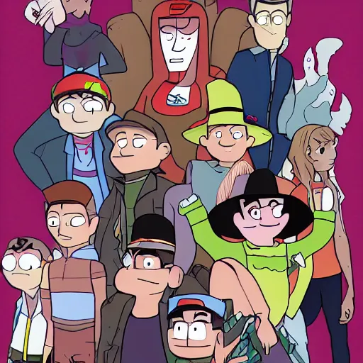 Image similar to lost episode if gravity falls