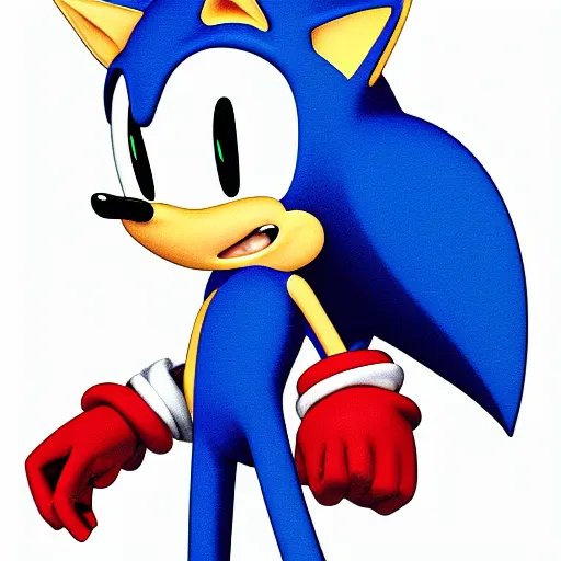 Image similar to sonic the hedgehog as john wick