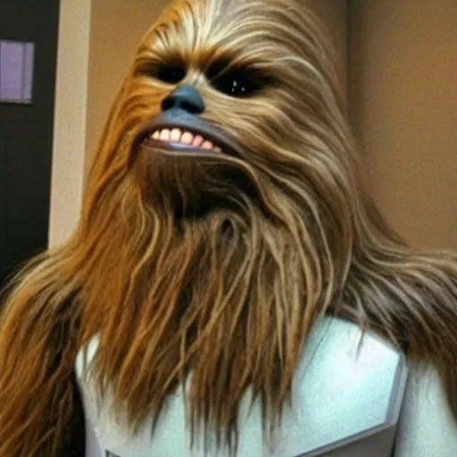 Image similar to chewbacca without any hair