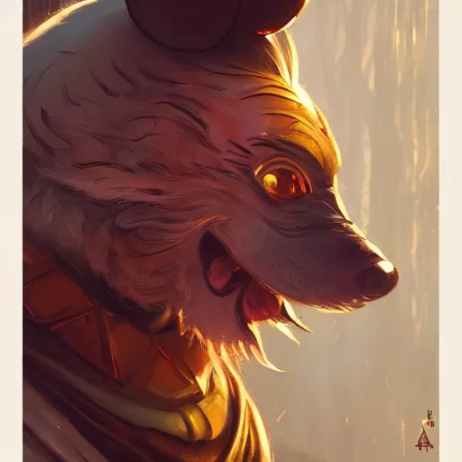 Prompt: mickey mouse in game of thrones, disney, highly detailed digital painting, artstation, concept art, smooth, sharp focus, illustration, art by artgerm and greg rutkowski and alphonse mucha