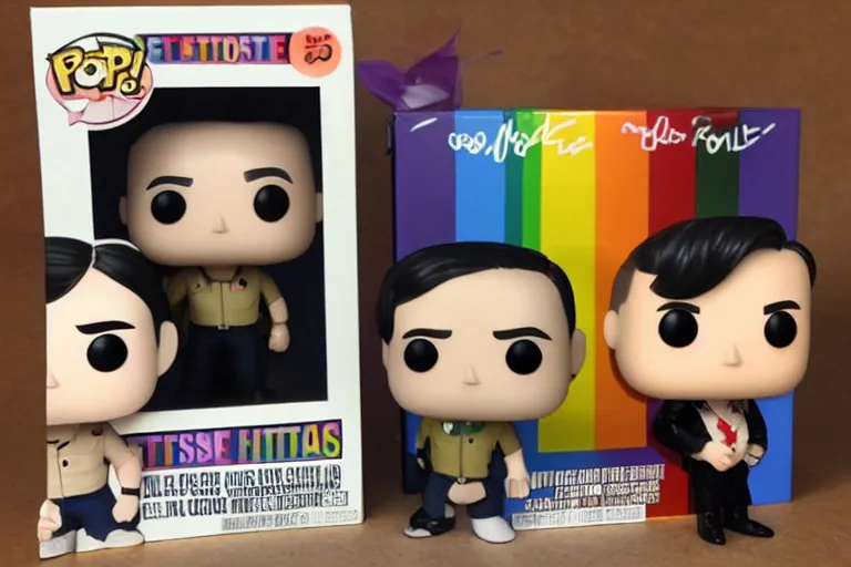 Image similar to lgbt positive hitler funko pop