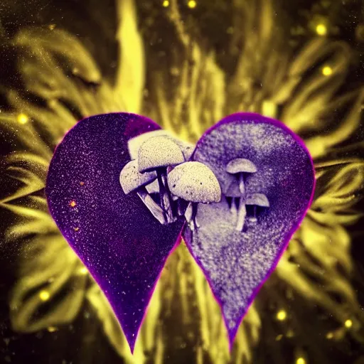 Prompt: double exposure of love, symbols of live, explosion, love is the most relevant theme, love is infinity, love is begin of all, 8 k resolution, artistic mode, artistic, trending on instagram, long exposure, love art, serious, fantasy and dreams vibes, mushrooms style and macro style, spawn