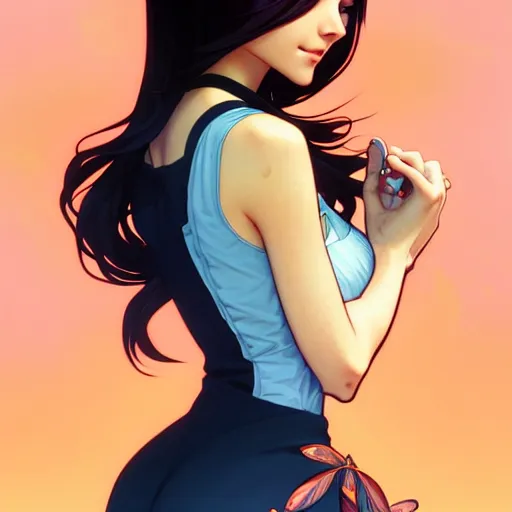 Image similar to a beautiful victoria justice, art by ilya kuvshinov and lois van baarle and alphonse mucha and ross tran and range murata and artgerm, digital art, highly detailed, profile picture, intricate, sharp focus, trending on artstation hq, deviantart, pinterest, unreal engine 5, 4 k uhd image