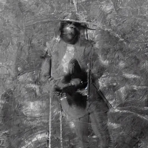 Image similar to a chiaroscuro lighting portrait of kanye west dressed as rick owens, black background, portrait by julia margaret cameron, shallow depth of field, 8 0 mm, f 1. 8