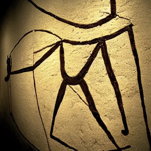 Image similar to prehistoric art