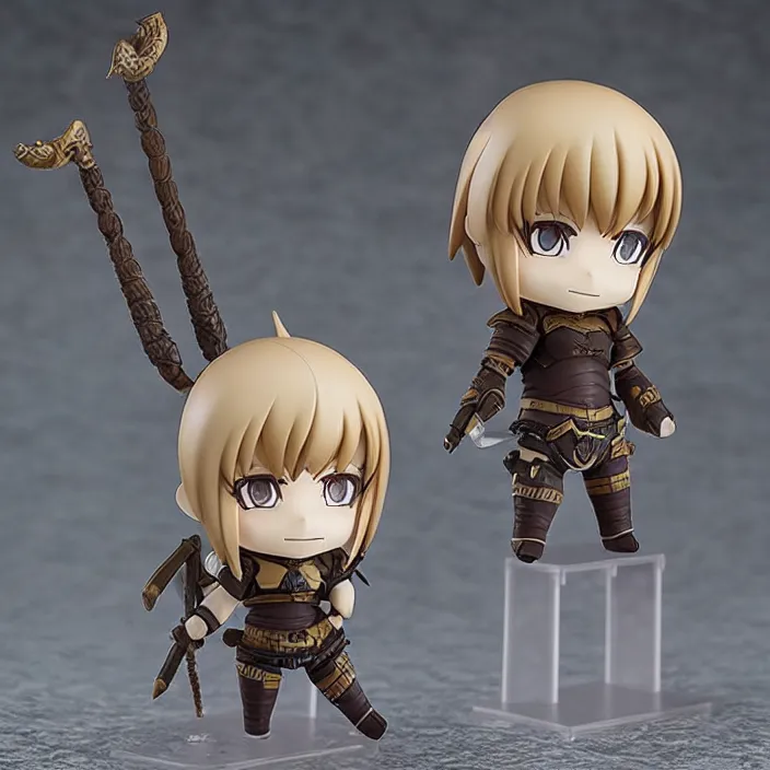 Image similar to The Dovahkiin, An anime Nendoroid of The Dovahkiin, figurine, detailed product photo