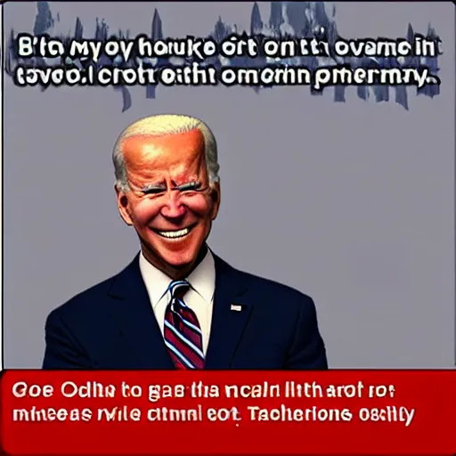 Prompt: joe biden in skyrim