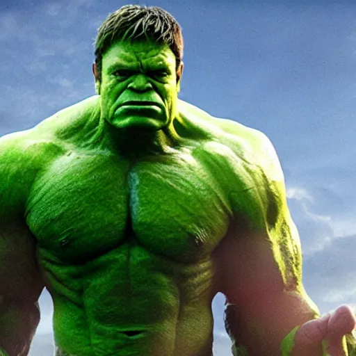 Image similar to Ewan McGregor as the Hulk