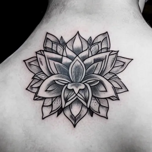 Image similar to lotus flower tattoo