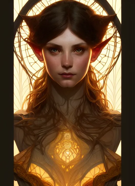 Prompt: symmetry!! portrait of elf, fantasy, intricate, highly detailed, dynamic lighting, digital art, digital painting, artstation, wlop, sharp focus, illustration, art by artgerm and greg rutkowski and alphonse mucha, 8 k