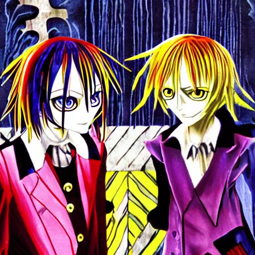 Prompt: nougami neuro, anime