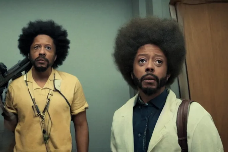 Prompt: sorry to bother you ( 2 0 1 8 ) directed by boots riley