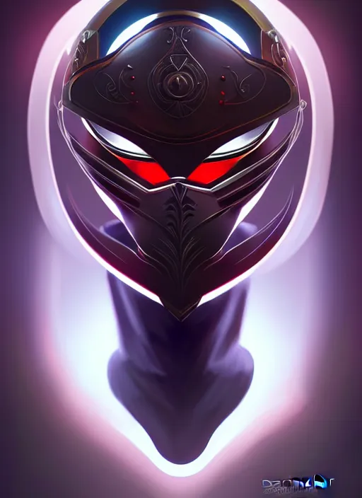 Prompt: symmetry!! portrait of a character with helmet bushi genji, sci - fi, glowing lights!! intricate, elegant, highly detailed, digital painting, artstation, concept art, smooth, sharp focus, illustration, art by daryl tan!!