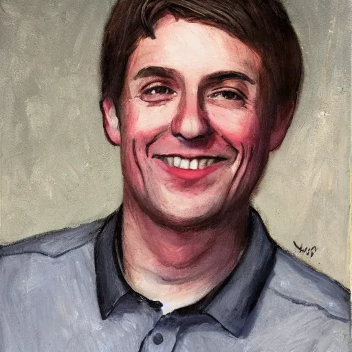 Prompt: portrait of john mueller from Google