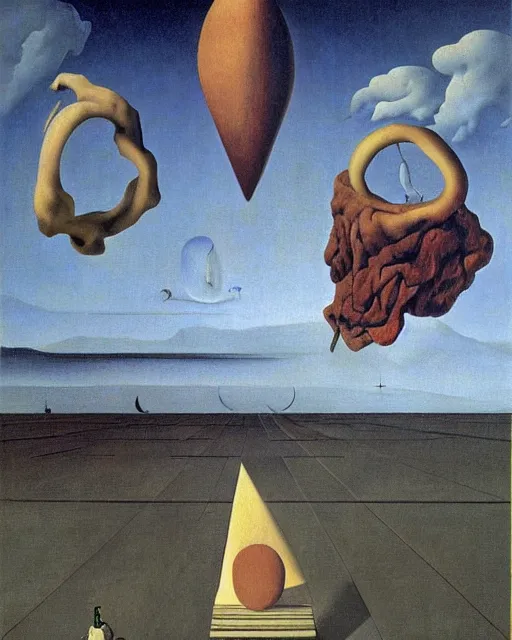 Image similar to radical change of the mind by carrington, bosch, dali, barlowe, magritte