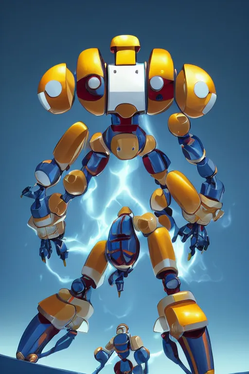 Image similar to metabots medabots medarotto medarot robot minimalist comics, behance hd by jesper ejsing, by rhads, makoto shinkai and lois van baarle, ilya kuvshinov, rossdraws global illumination ray tracing hdr radiating a glowing aura