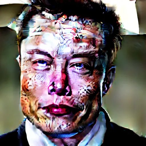 Prompt: muscular elon musk, highly detailed, high quality, hd, 4 k, 8 k, canon 3 0 0 mm, professional photographer, 4 0 mp, lifelike, top - rated, award winning, realistic, sharp, no blur, edited, corrected, trending