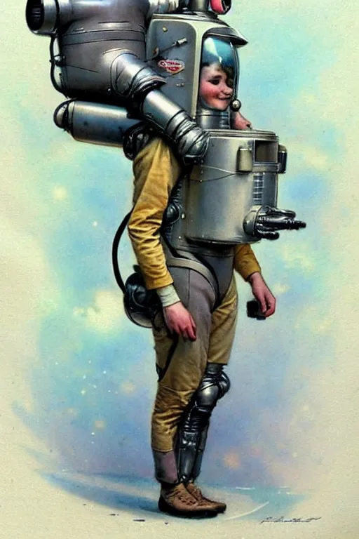 Image similar to ( ( ( ( ( 1 9 5 0 s retro future jet pack. muted colors. ) ) ) ) ) by jean - baptiste monge!!!!!!!!!!!!!!!!!!!!!!!!!!!!!!