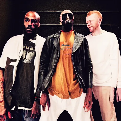 Prompt: photo of Death Grips