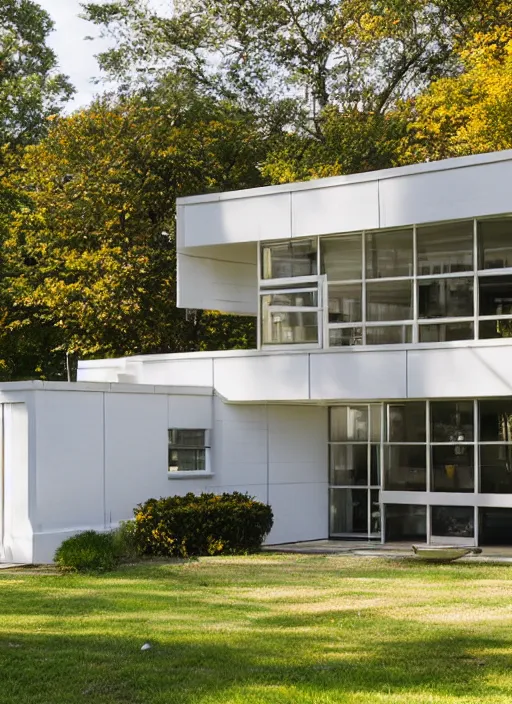 Image similar to a studio photograph of the farnsworth house made out of LEGO, 35mm, pentax, studio lighting