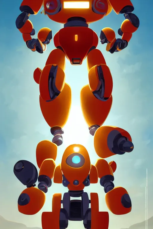 Image similar to metabots medabots medarotto medarot robot minimalist comics, behance hd by jesper ejsing, by rhads, makoto shinkai and lois van baarle, ilya kuvshinov, rossdraws global illumination ray tracing hdr radiating a glowing aura