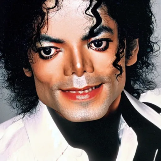 Prompt: photograph of michael jackson at age 6 3
