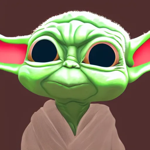 Prompt: Baby Yoda as a gangster, made by Randy Bishop, trending on artstation, 8k, hyperdetalied,