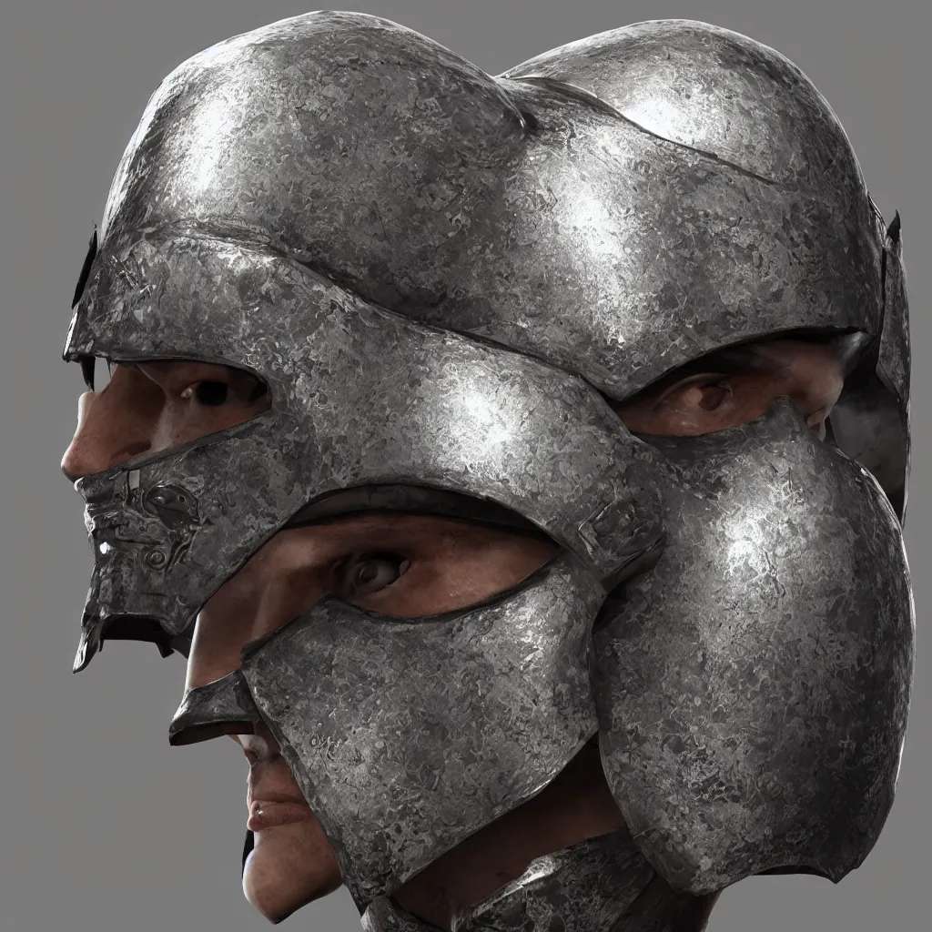 Image similar to thunder warrior helmet, unreal engine, 8 k, ultra realistic, ultra detail