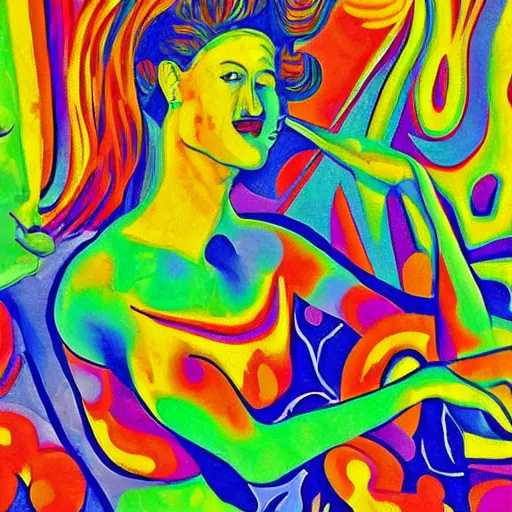 Prompt: Psychedelic Fauvism