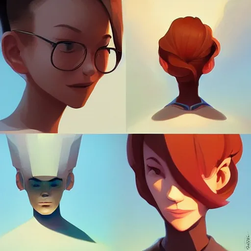 Image similar to face icon stylized minimalist mash, loftis, cory behance hd by jesper ejsing, by rhads, makoto shinkai and lois van baarle, ilya kuvshinov, rossdraws global illumination