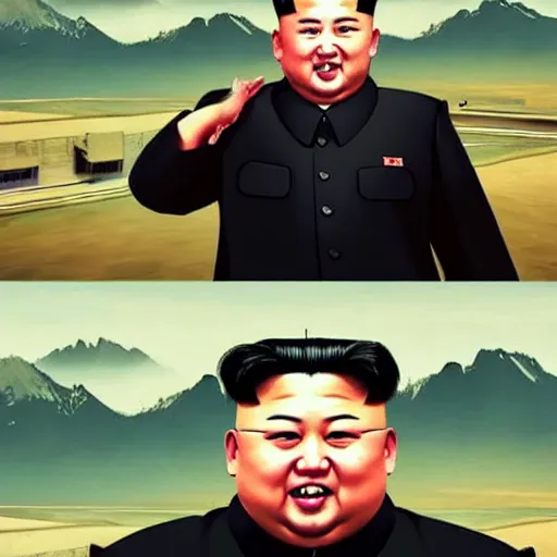 Image similar to kim jong - un in gta v