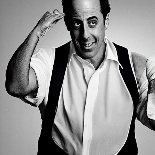 Prompt: jerry seinfeld ukiyo