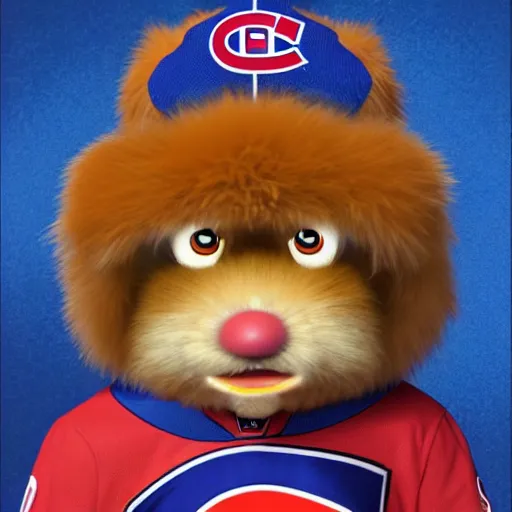 Prompt: suprised anime Portrait of Youppi the Habs Montreal Canadiens Mascot as a very cute sad and suprised pokemon, highly detailed anime, high evolution, 1990s, legendary, smooth, sharp focus, dynamic lighting, intricate, trending on ArtStation, Youppi as suprised pikachu, illustration pokemon, art by WLOP