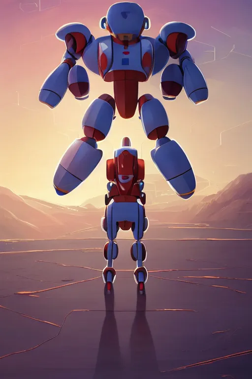 Image similar to metabots medabots medarotto medarot robot minimalist comics, behance hd by jesper ejsing, by rhads, makoto shinkai and lois van baarle, ilya kuvshinov, rossdraws global illumination ray tracing hdr radiating a glowing aura