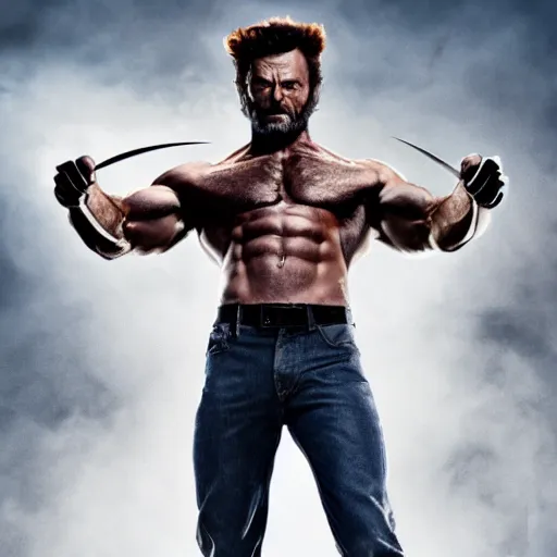 Image similar to wolverine new actor, mcu, concept art, high definition photography, professional photography, 8k