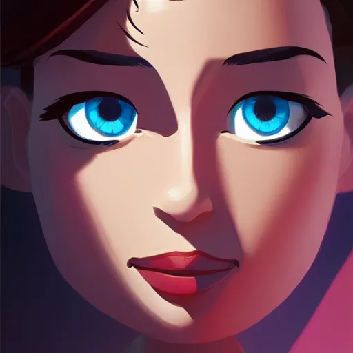 Image similar to face icon stylized minimalist casablanca, loftis, cory behance hd by jesper ejsing, by rhads, makoto shinkai and lois van baarle, ilya kuvshinov, rossdraws global illumination