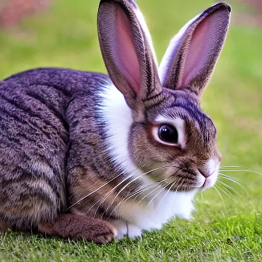 Prompt: bunny-cat hybrid
