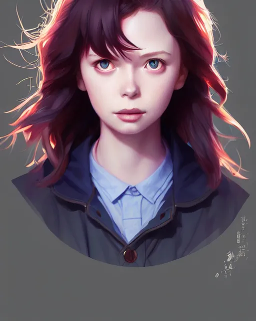 Image similar to thora birch, portrait shinkai makoto studio ghibli studio key hideaki anno sakimichan stanley artgerm lau rossdraws james jean marc simonetti elegant highly detailed digital painting artstation pixiv